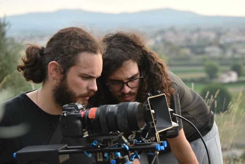 Emanuele e Daniele Ricci su uno dei loro set